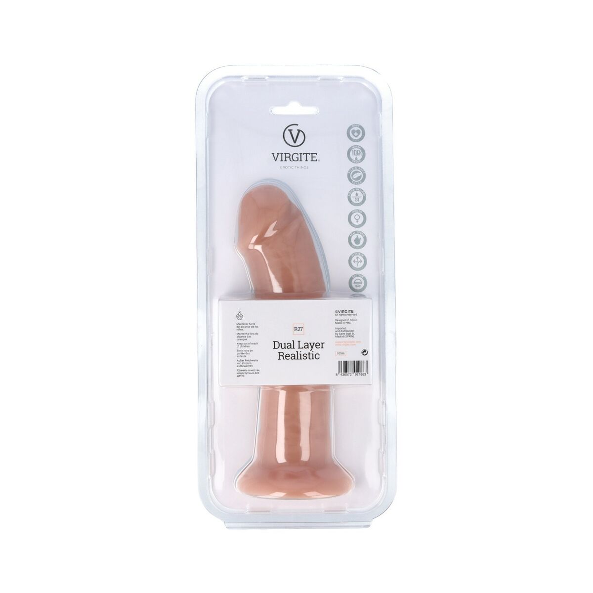 Realistische Dildo Virgite 21 cm